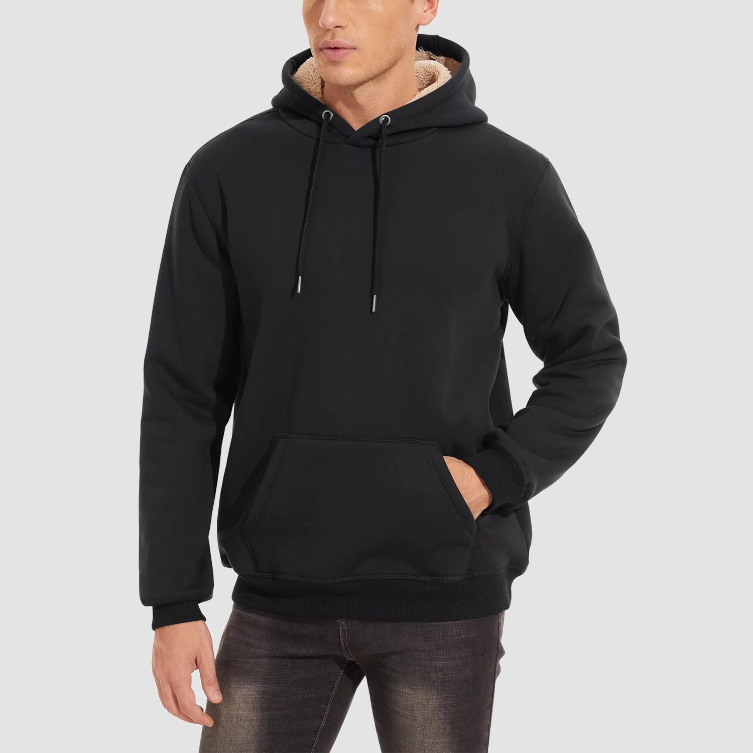 Men's Hoodie Sweater Fleece Pullover Hoodies Sweatshirt - MAGCOMSEN