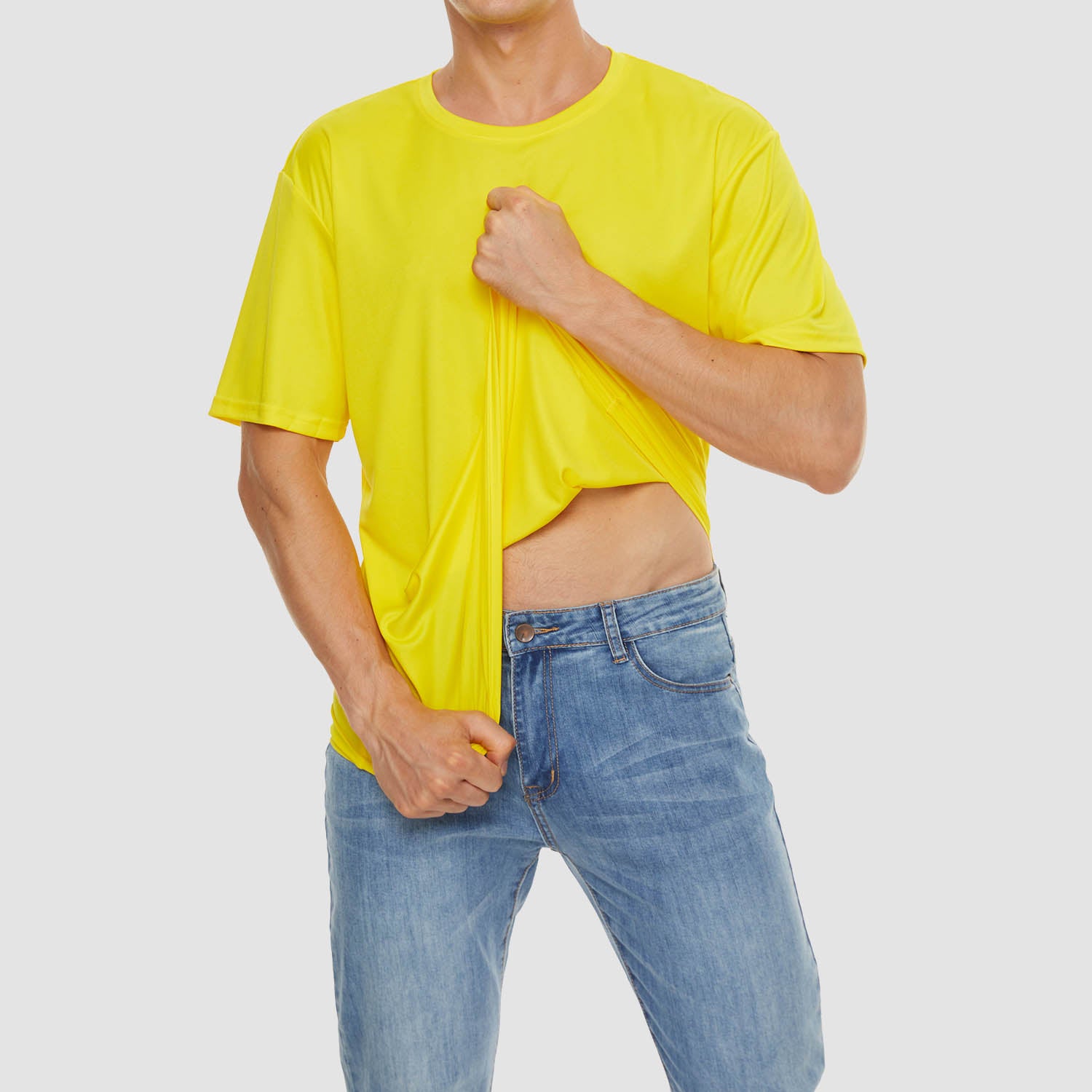 Men's Quick Dry T-Shirts UPF 50+ Athletic Running Workout Tee Shirts - MAGCOMSEN