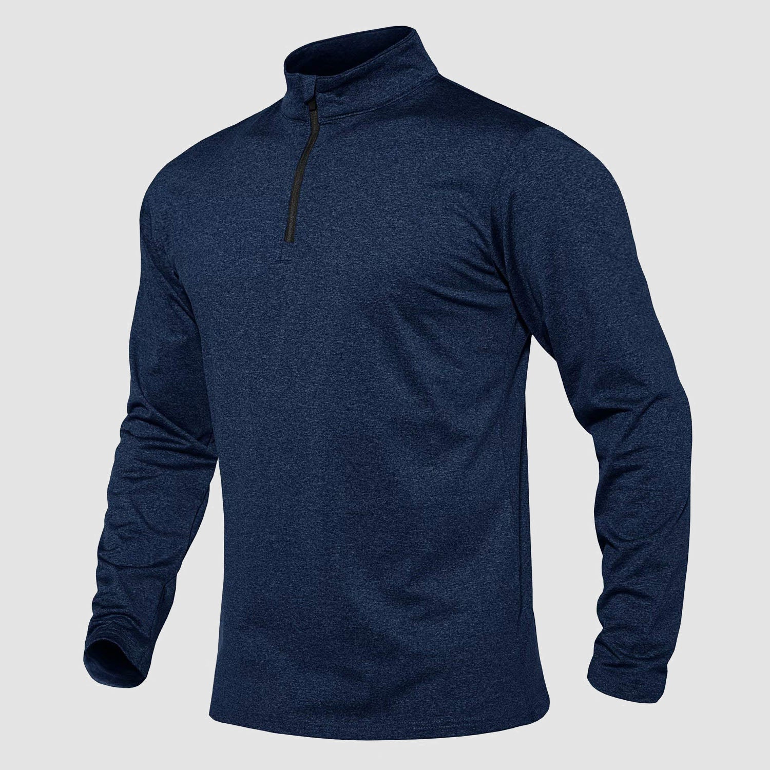 Men's Athletic Shirt 1/4 Zip Fleece Long Sleeve Sweatshirts - MAGCOMSEN