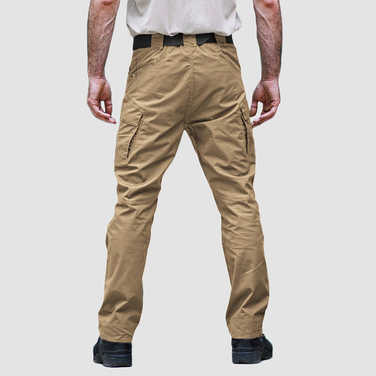 Men's Tactical Pants with 9 Pockets Rip-Stop Work Hiking Pants - MAGCOMSEN