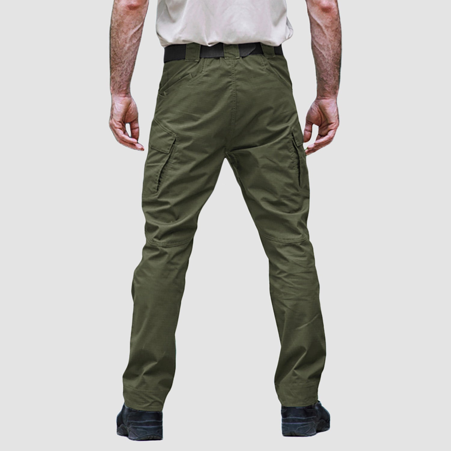 Men's Tactical Pants with 9 Pockets Rip-Stop Work Hiking Pants - MAGCOMSEN