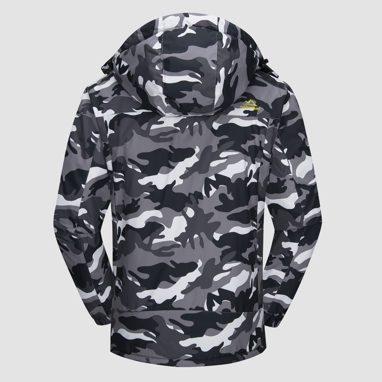 Men's Fleece Lined Parka Coats Water Resistant Winter Snow Jacket - MAGCOMSEN