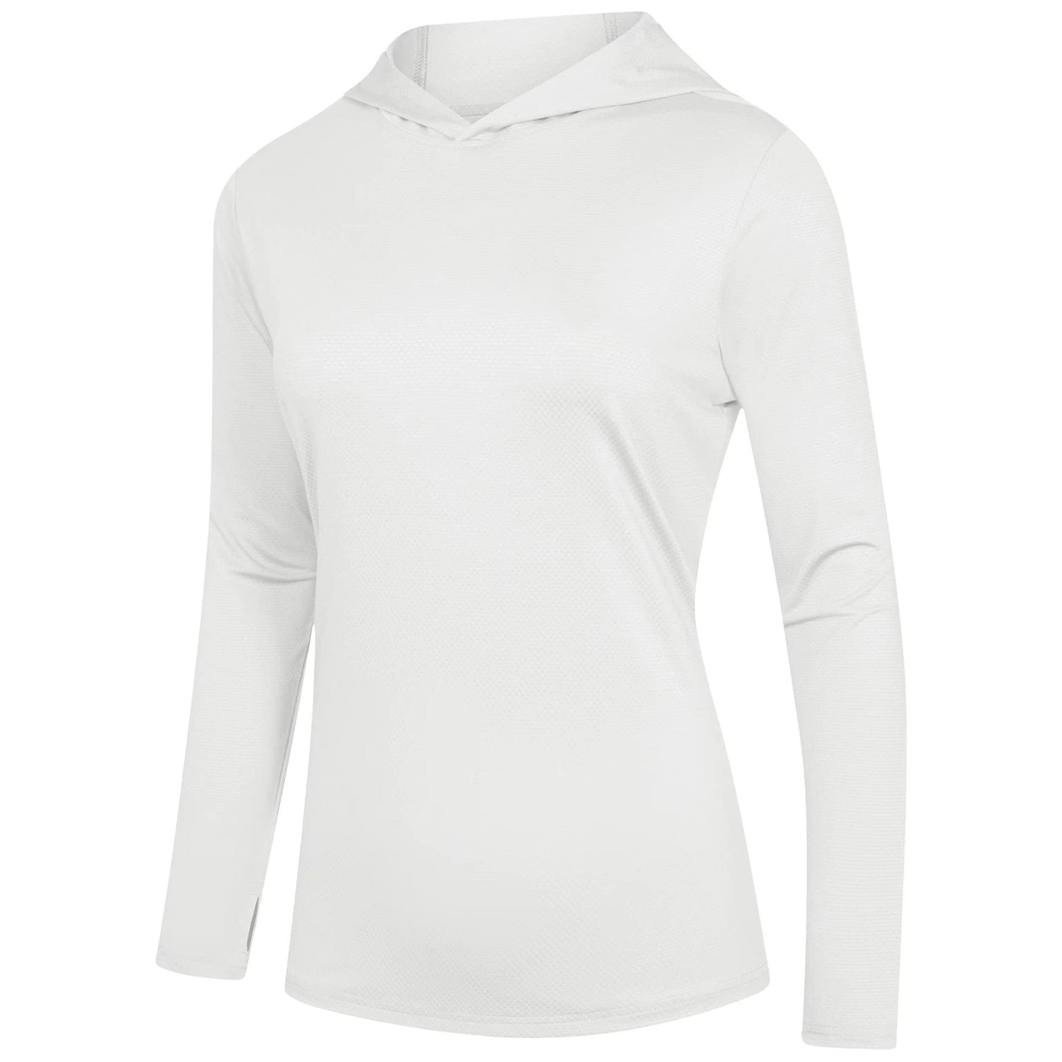 Women's Hoodie Shirts UPF 50+ Sun Protection Long Sleeve UV Shirt Fishing Hiking Athletic Shirts with Thumb Hole