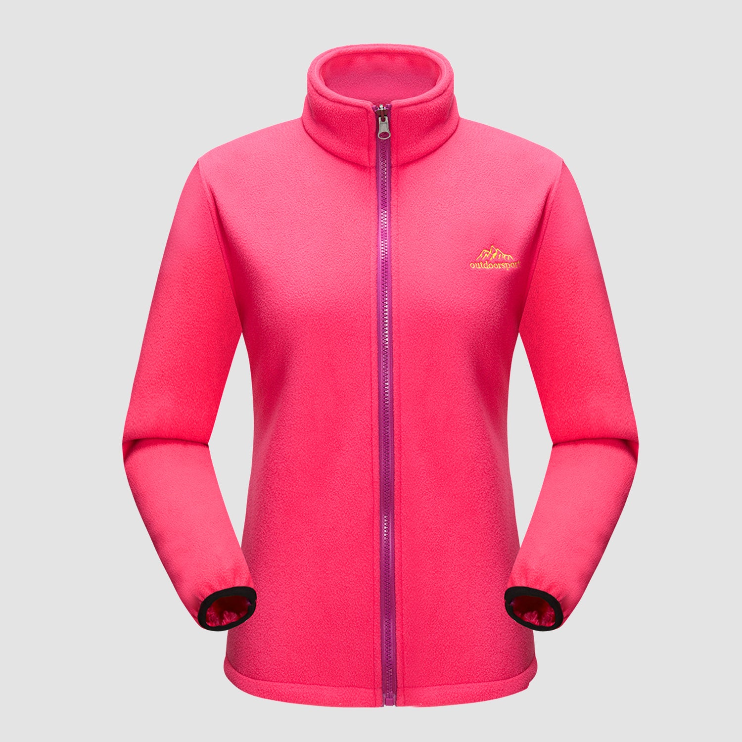 Women’s 3-in-1 Waterproof Ski Jacket with Detachable Fleece Liner Rose Pink by MAGCOMSEN #color_Rose Pink