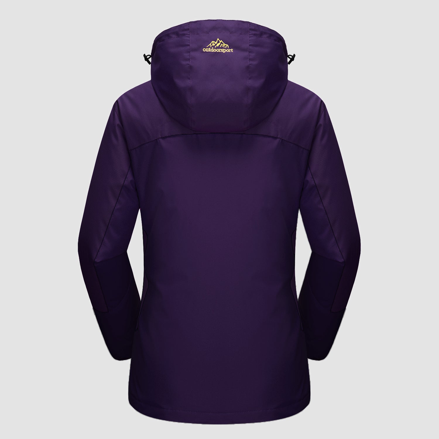 Women’s 3-in-1 Waterproof Ski Jacket with Detachable Fleece Liner Dark Purple by MAGCOMSEN #color_Dark Purple